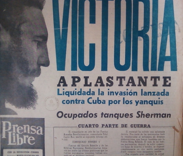 Prensa durante el ataque a Girón 01