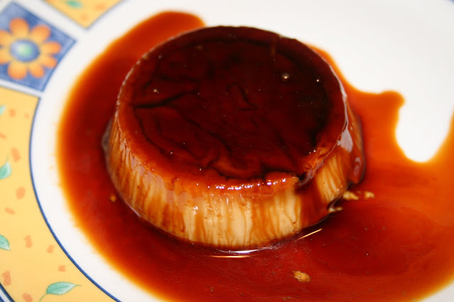 Flan al caramelo 