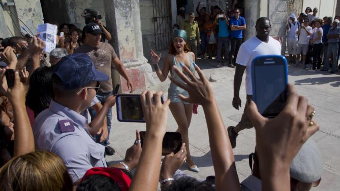 Rihanna en La Habana