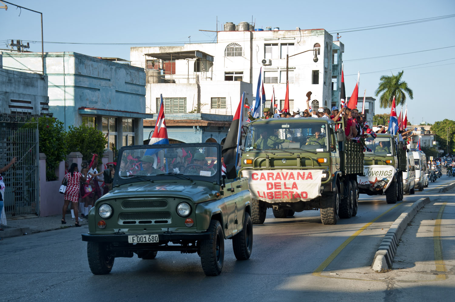 La Caravana de La Libertad llega a La Habana como cada 8 de enero. La Caravana de La Libertad llega a La Habana como cada 8 de enero.