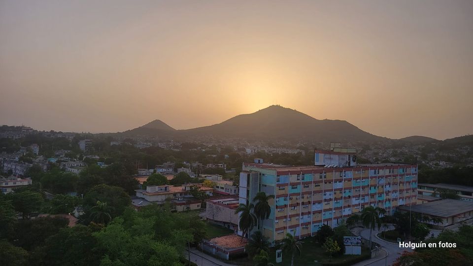 Polvo del Sahara en Holguín 