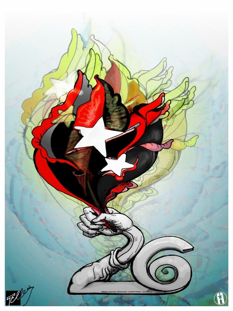 Llama encendida del 26 de Julio Llama encendida del 26 de Julio