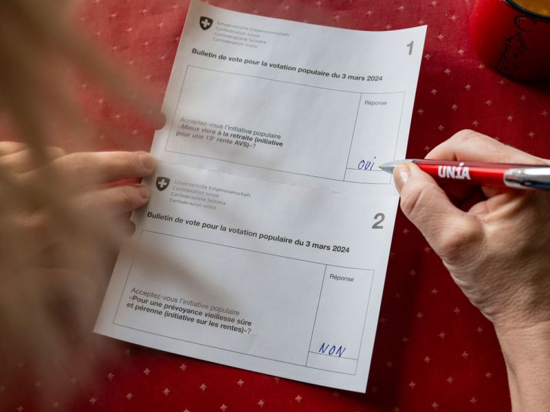 Votación en Suiza Votación en Suiza