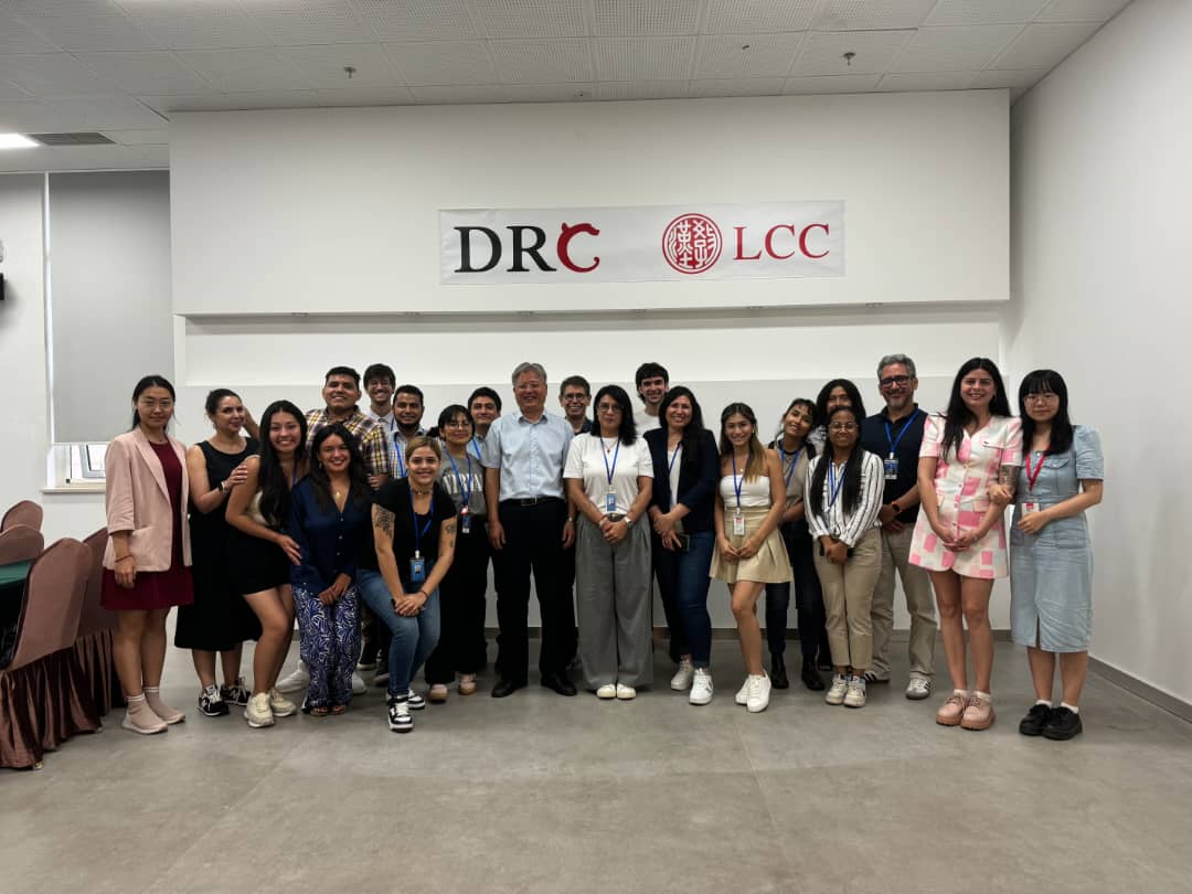 Grupo de periodistas en China Grupo de periodistas en China