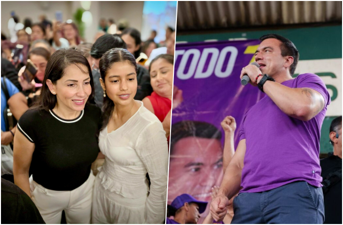 Elecciones en Ecuador:Últimos Actos de Campaña de González y Noboa