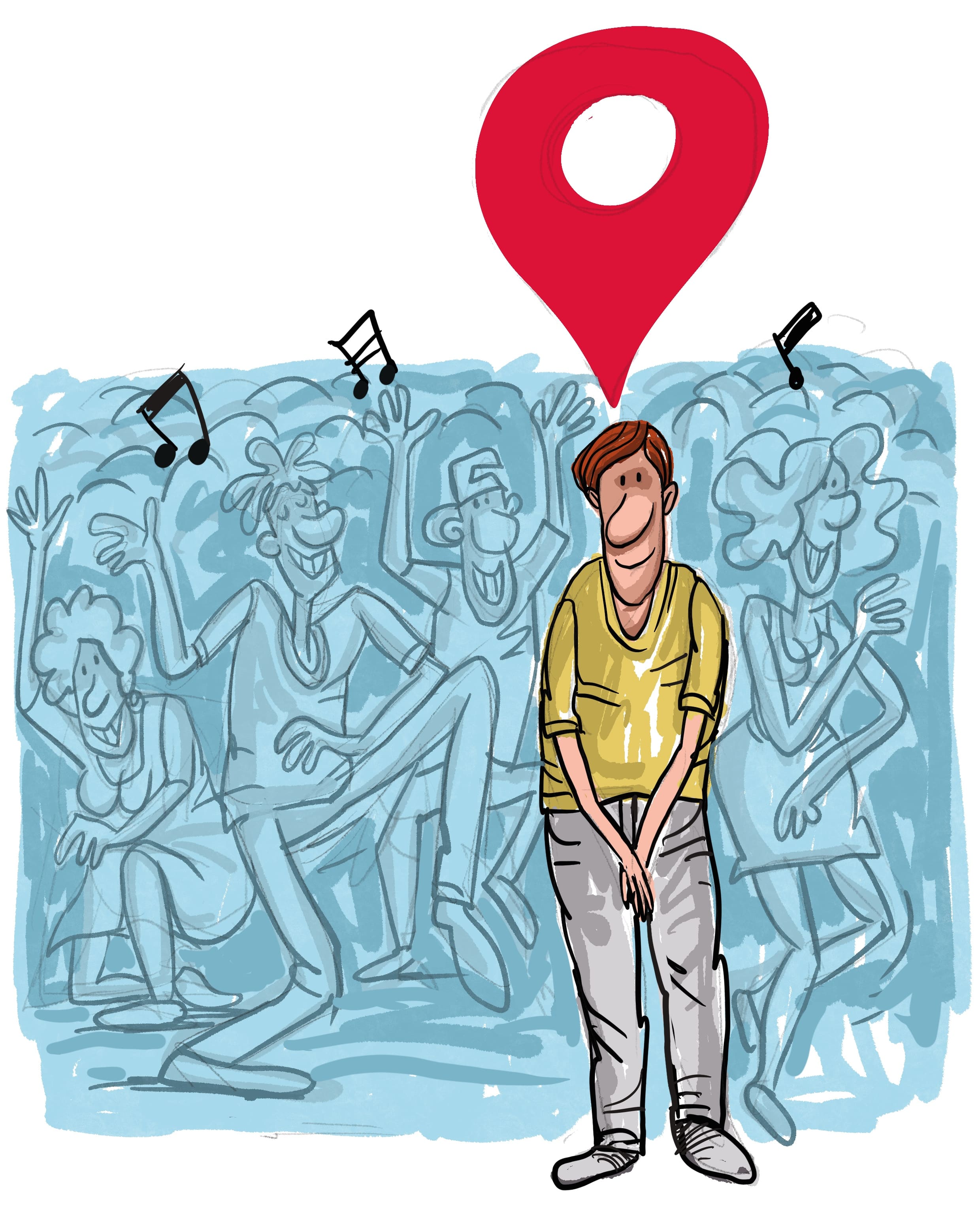 Donde haya muchos, si no eres ducho