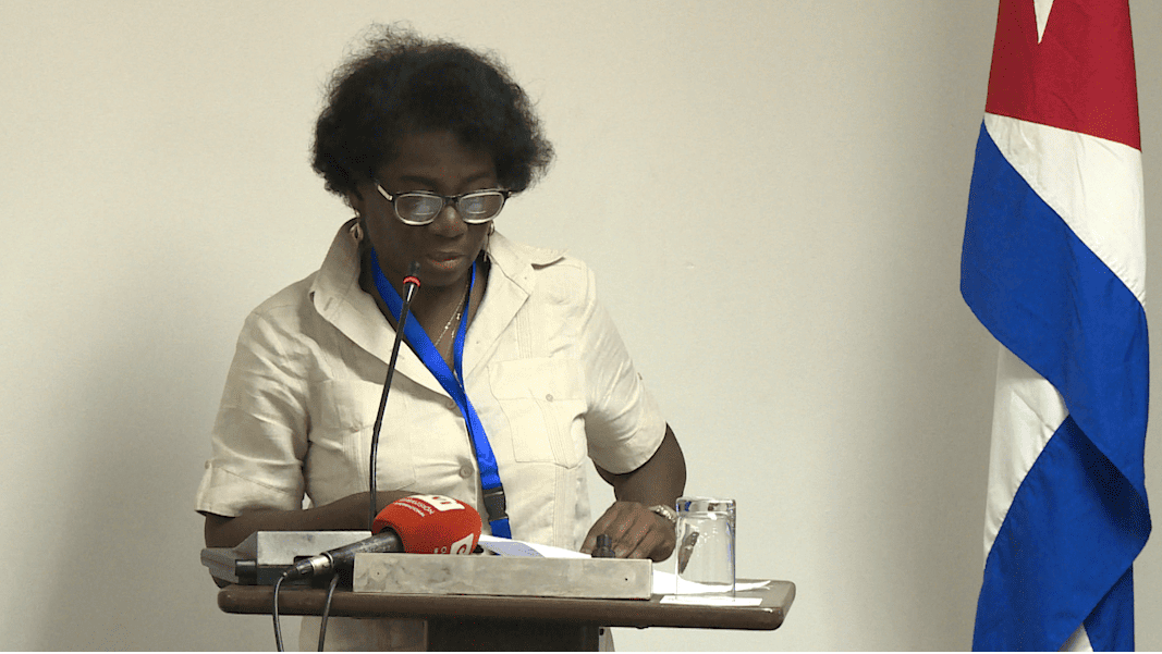 Maria Esther Alfonso Vicepresidenta Primera de la Unión de Informáticos de Cuba