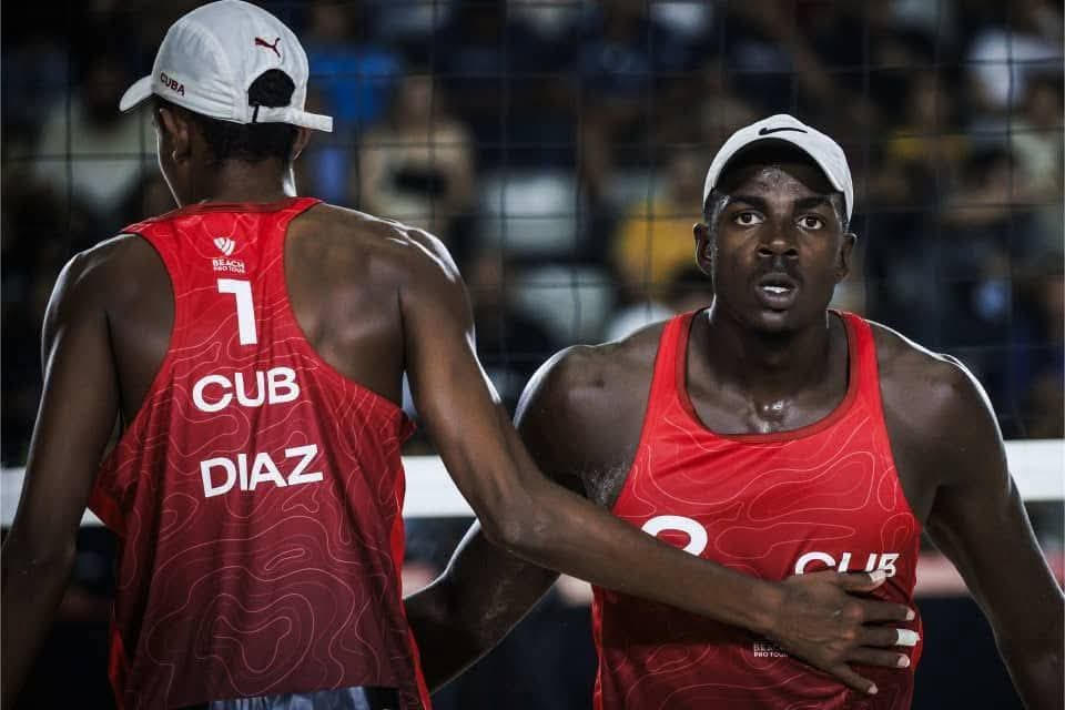 Voly de playa: Díaz-Alayo "remontan" en Gstaad