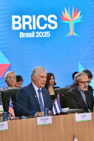 Presidente cubano Miguel Díaz-Canel Bermúdez