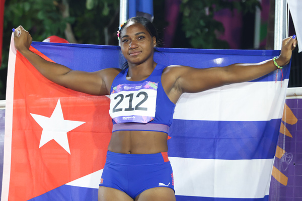 La discóbola Alejandra Mesa. Foto: Mónica RF/ Jit 