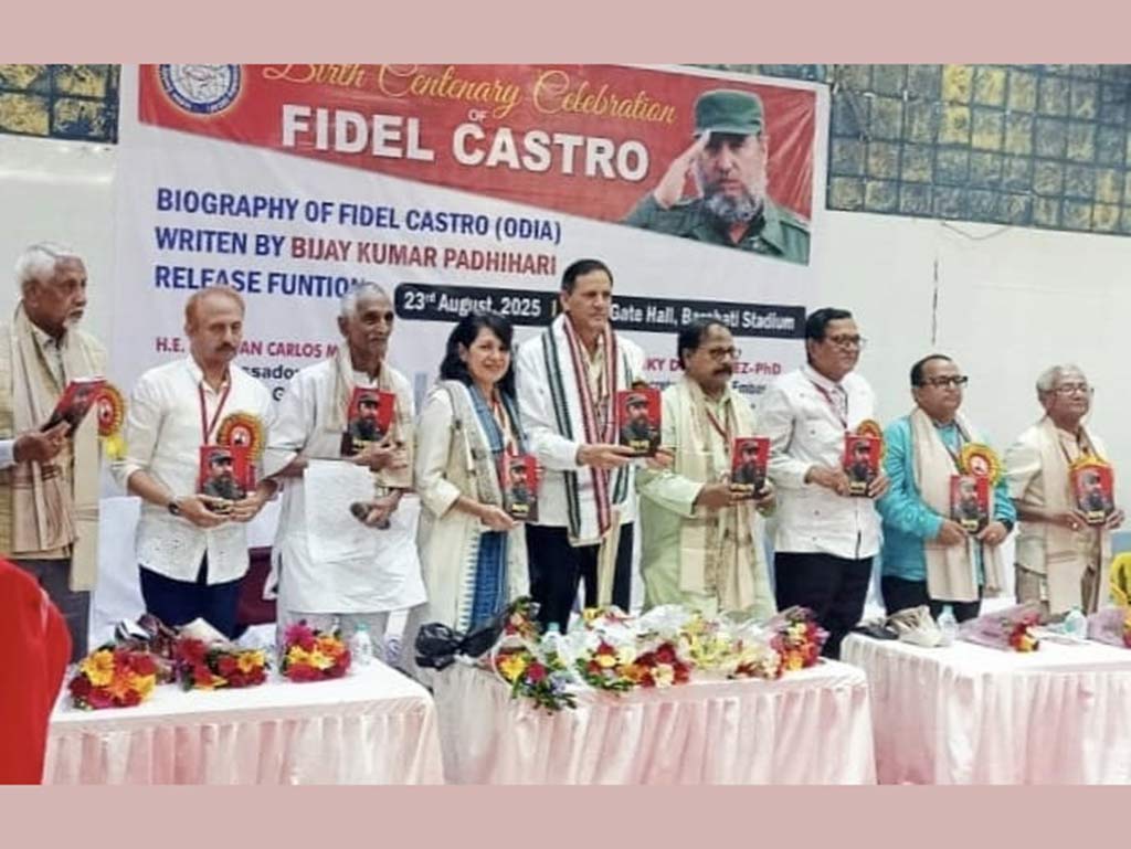 Presentan biografía de Fidel Castro en la India 