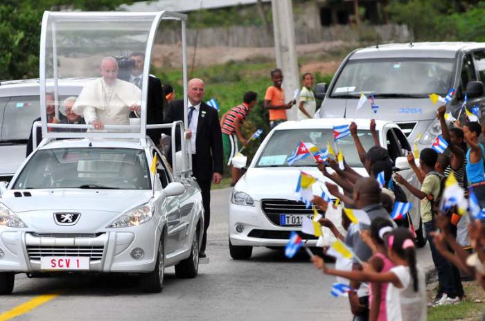 Primera visita del Papa Francisco a Cuba 