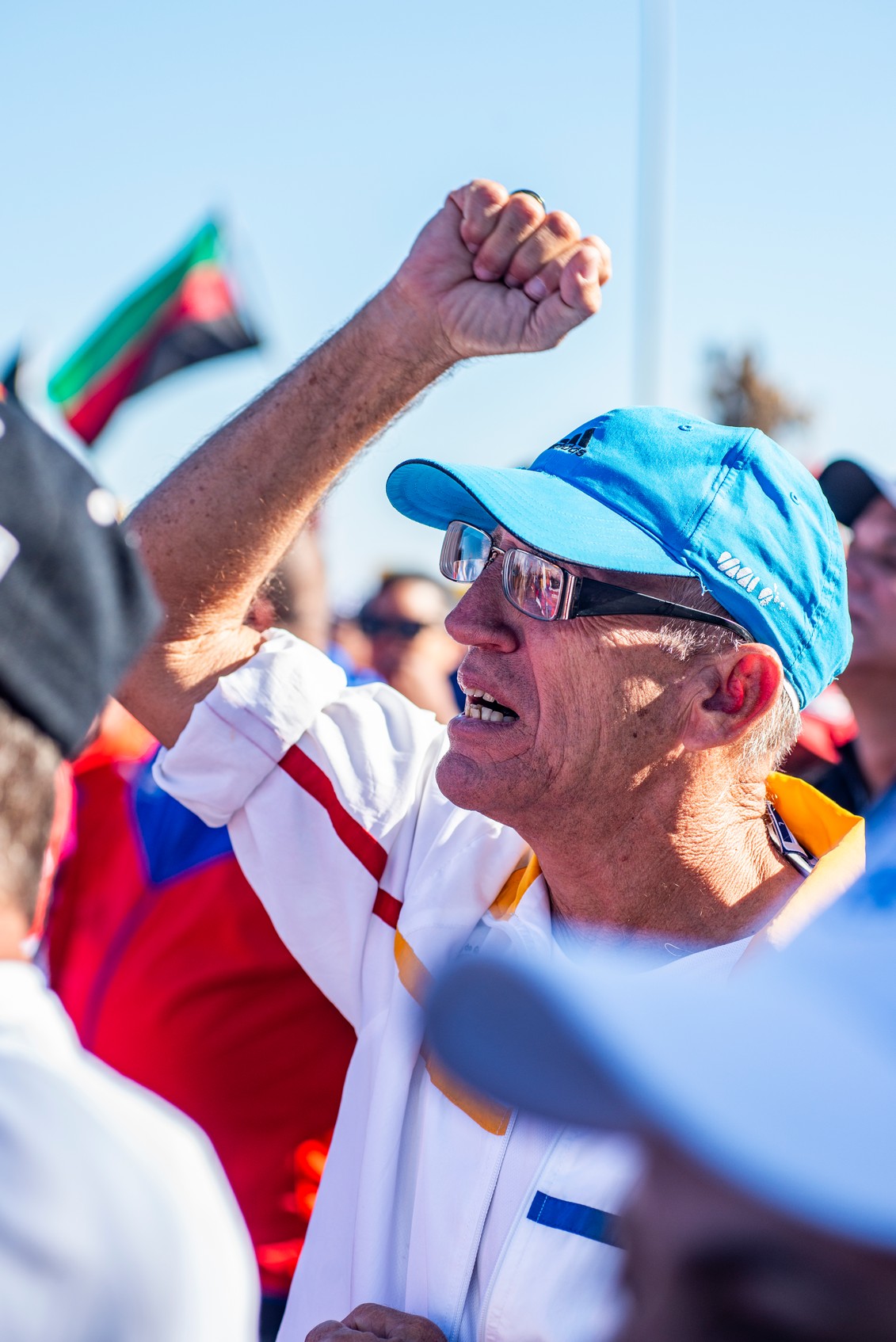 Concentración en la Tribuna Antimperialista, La Habana, en respaldo a Venezuela. / Adrián Juan Espinosa 