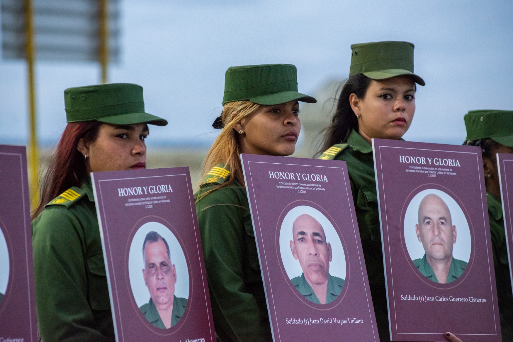 Marcha en la Tribuna Antimperialista por nuestros 32 combatientes caídos