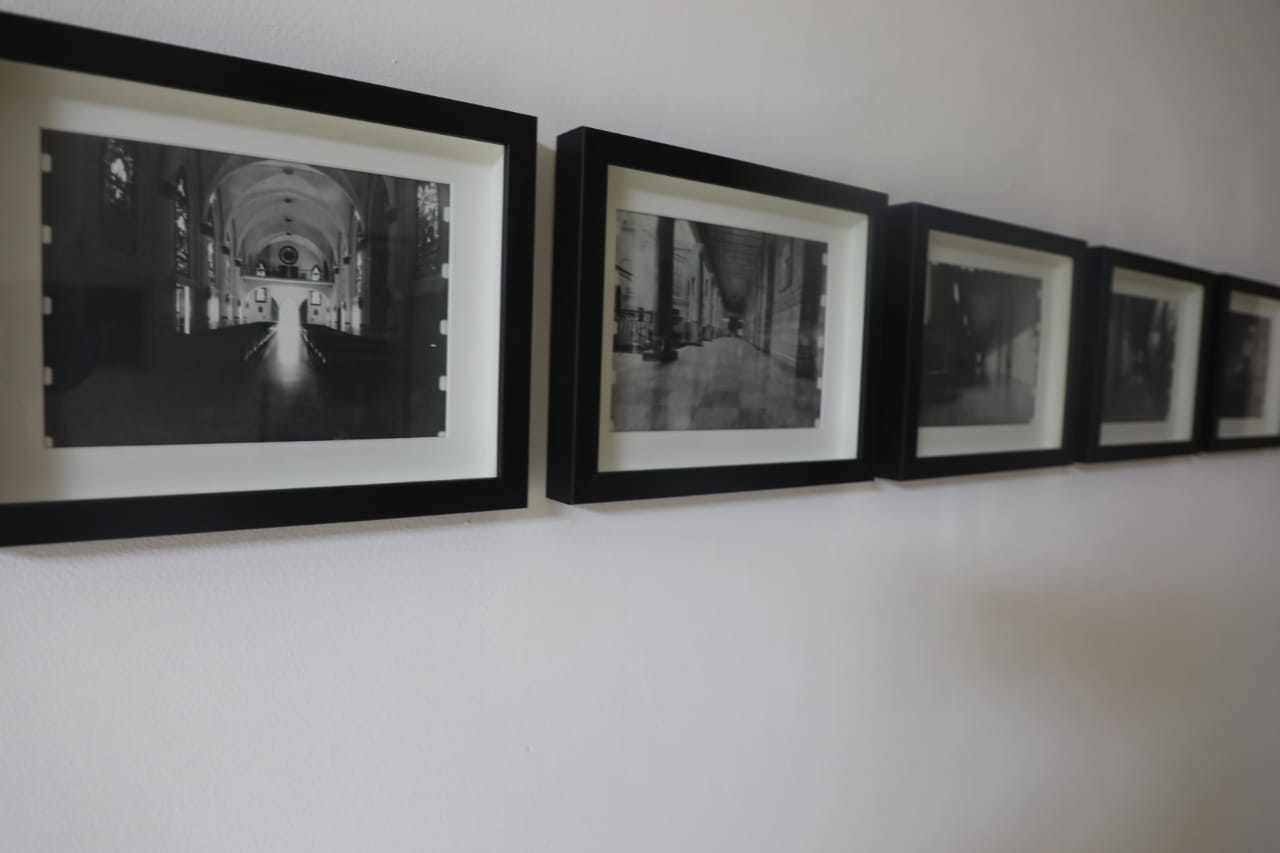 Exposición en el Centro de Prensa Internacional