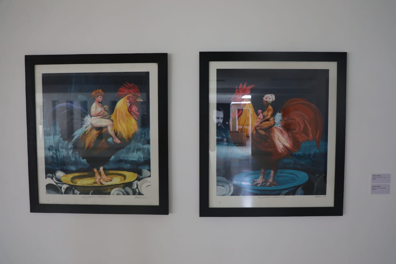 Exposición en el Centro de Prensa Internacional